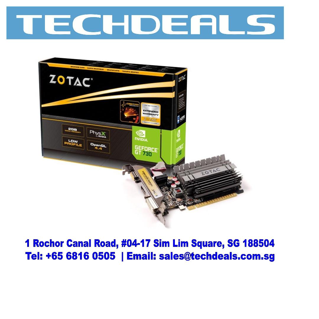 GeForce GT 730 2GB GDDR5 Low Profile Graphic Card, Computers & Tech