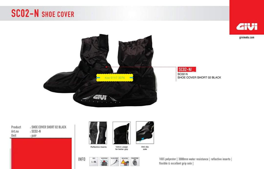 givi shoe cover