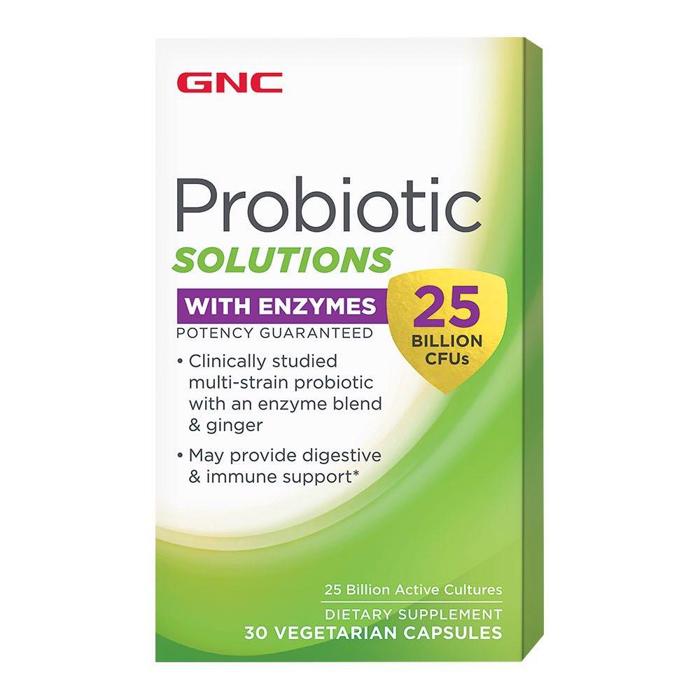 GNC ULTRA 25 BILLION CFUS PROBIOTIC COMPLEX WITH ENZYMES (30 VEGICAPS),  Health & Beauty, Bath & Body on Carousell