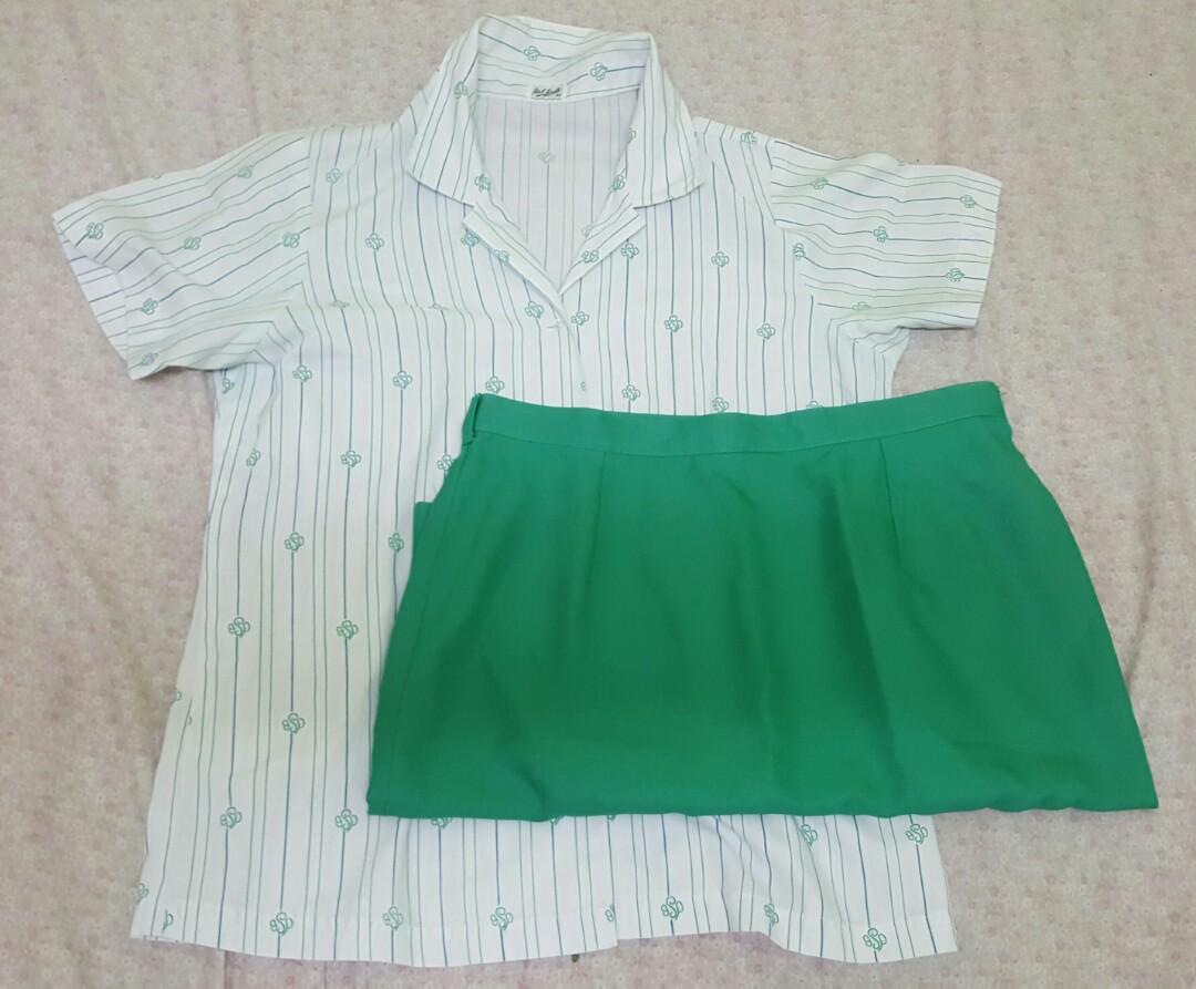 GSP CADET UNIFORM BLOUSE XL, Women's Fashion, Tops, Blouses on Carousell