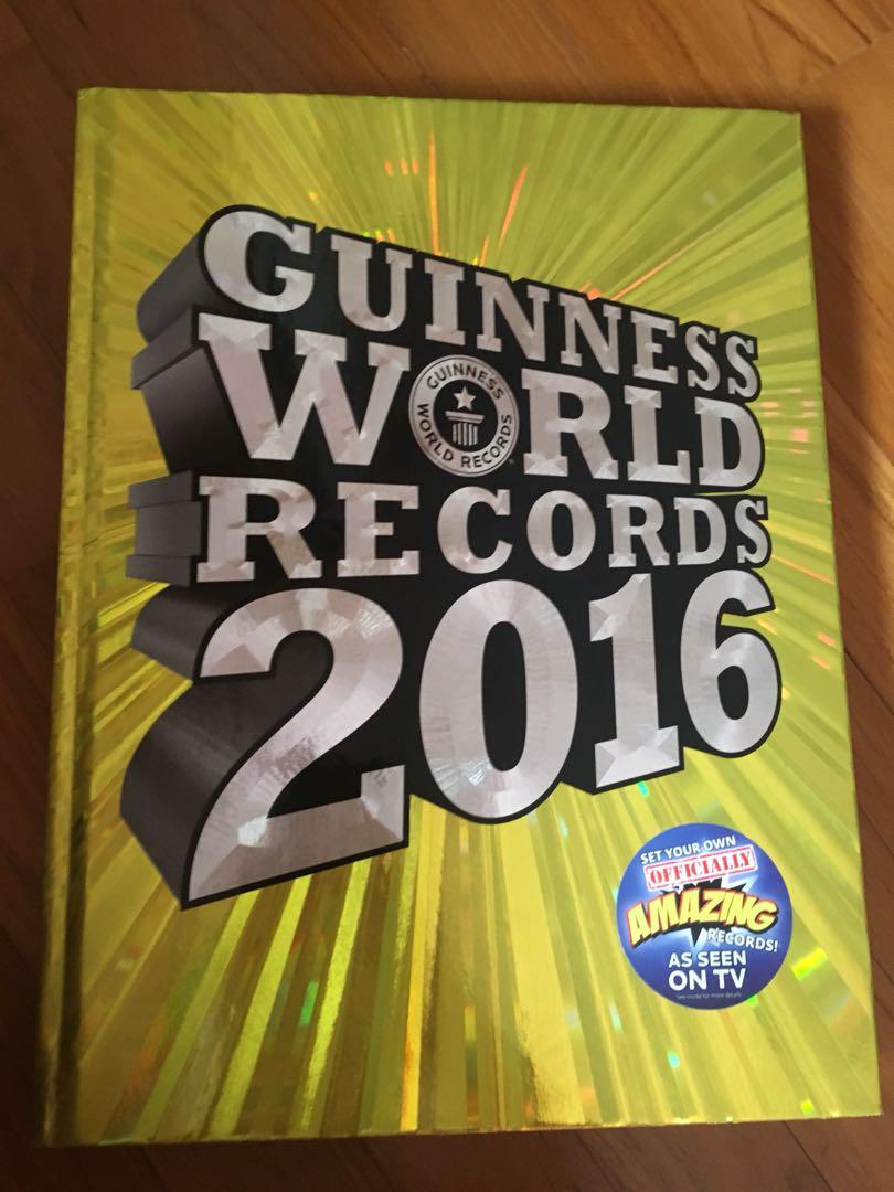 Guinness World Records book collection 20102017, Hobbies & Toys, Books