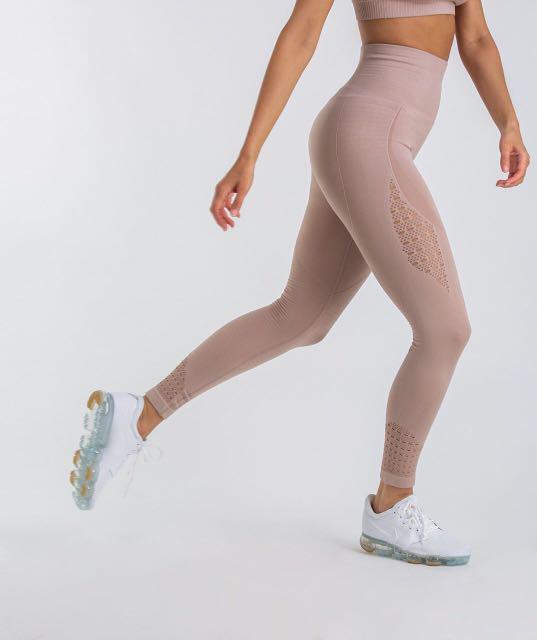 gymshark seamless taupe