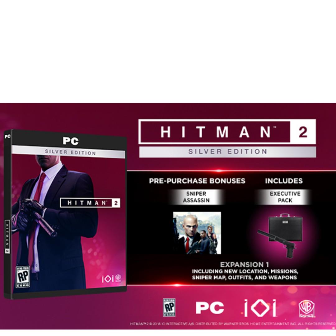 Hitman 2 Sliver Edition Toys Games Video Gaming Video Games On Carousell
