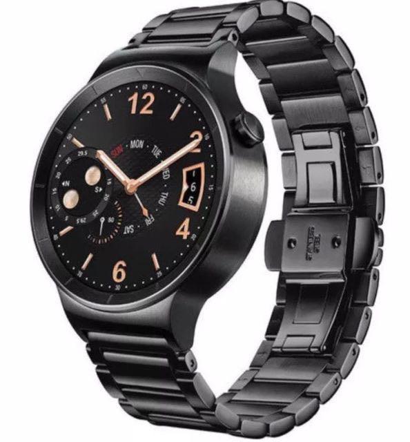 Huawei watch 1st Gen BLACK stainless steel Luxury Watches on Carousell