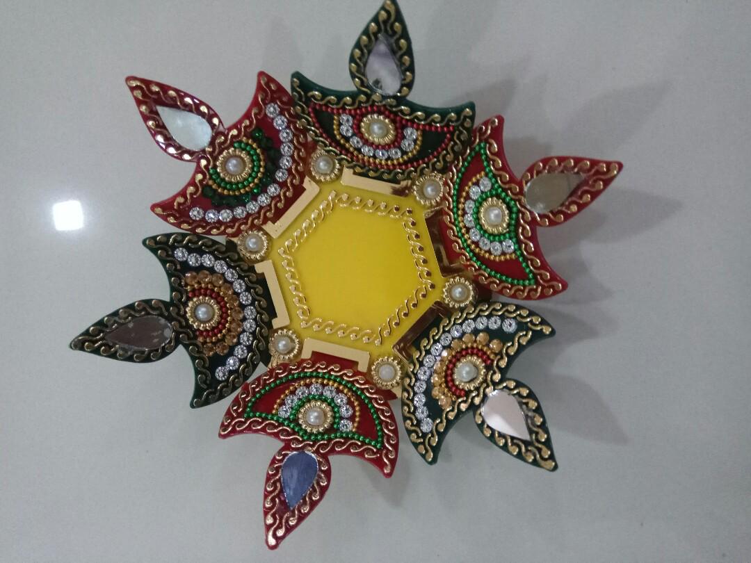 Indian Traditional Decorative Items Design Craft Handmade