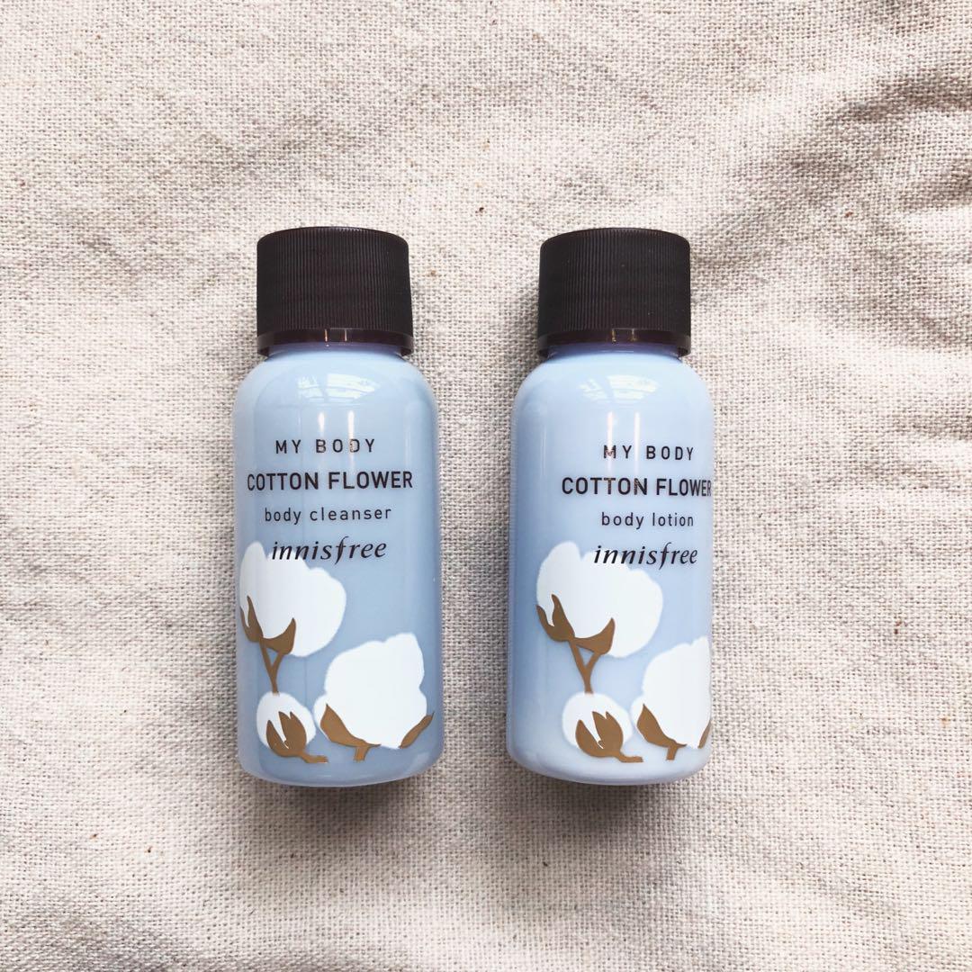 innisfree cotton flower body cleanser