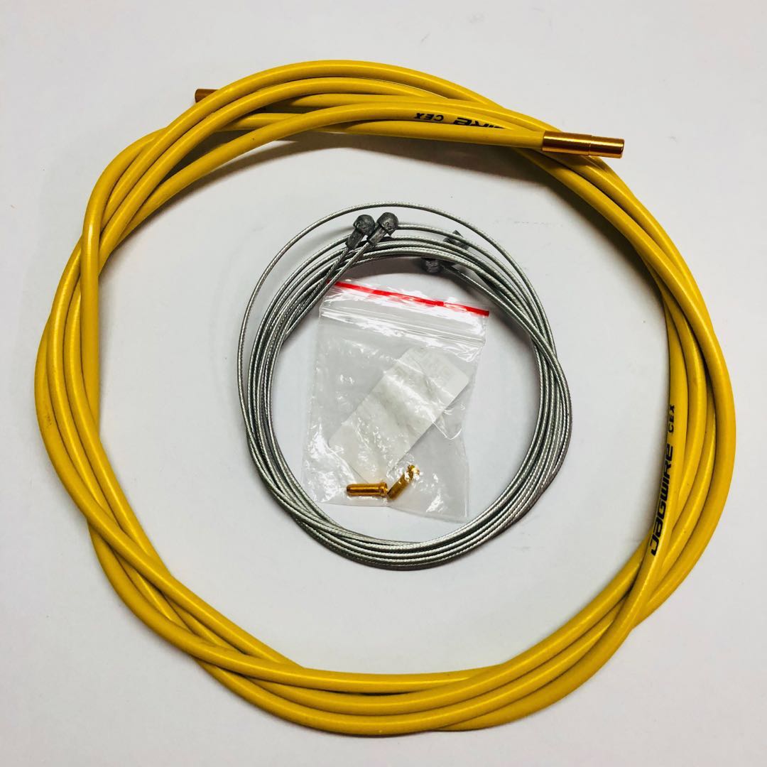 Yellow brake cable housing hot sale
