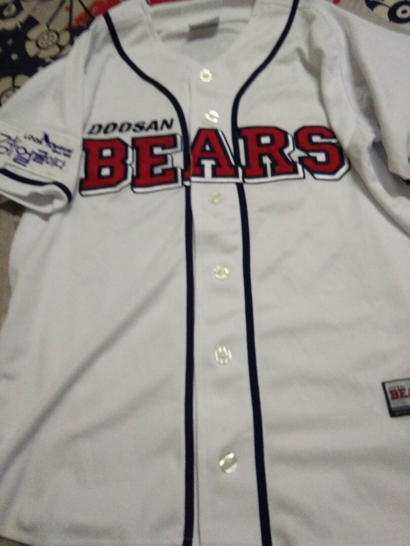 bears baseball jersey