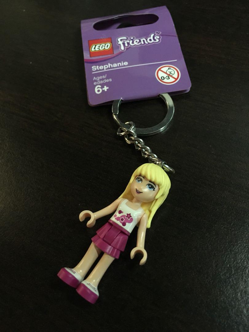 LEGO FRIENDS Stephanie Key Chain NEW WITH TAGS