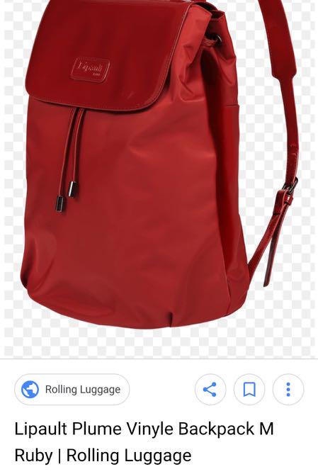 Lipault backpack ( 2 years warranty at