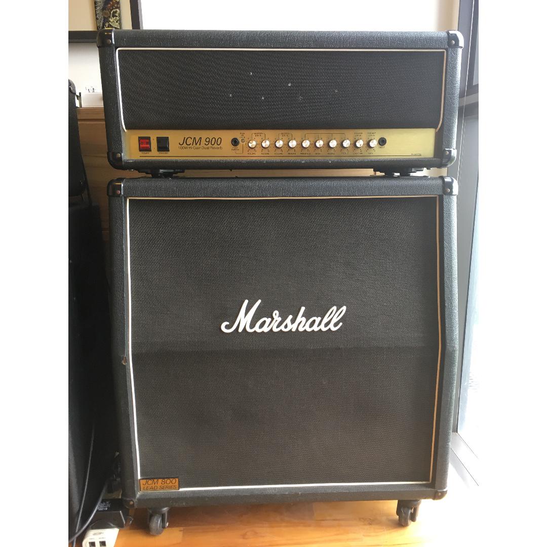 Marshall Halfstack Jcm900 And Jcm800 Lead Series 4x12 Cab Music
