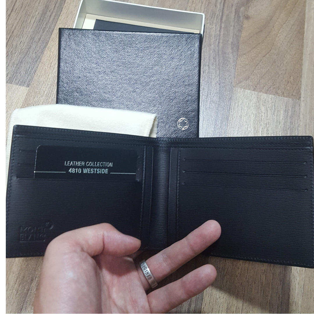 Montblanc 4810 Westside Wallet 6cc, Luxury, Bags & Wallets on Carousell