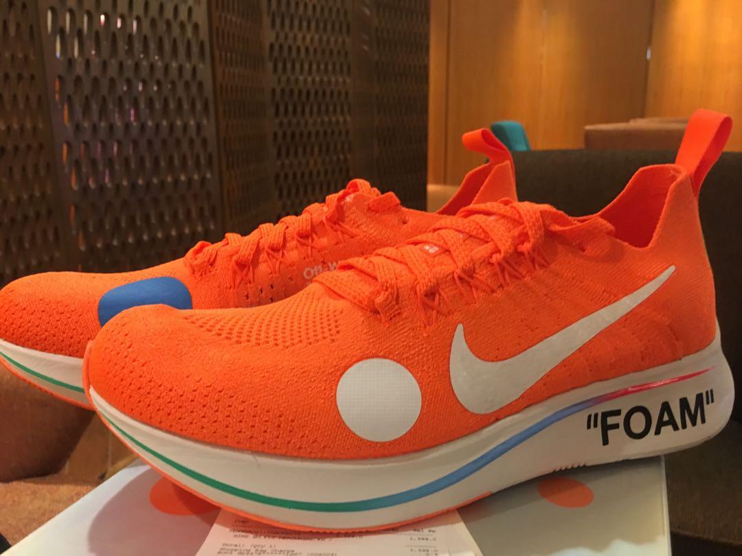 zoom fly off white orange