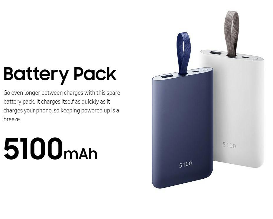 *ORIGINAL* Samsung Fast Charge Battery Pack (Silver), Mobile Phones