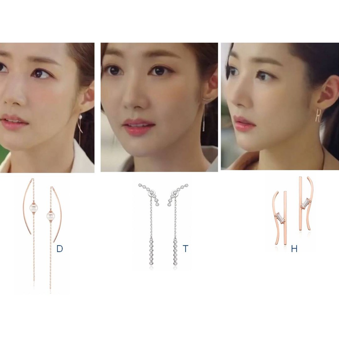 Park min store young earrings