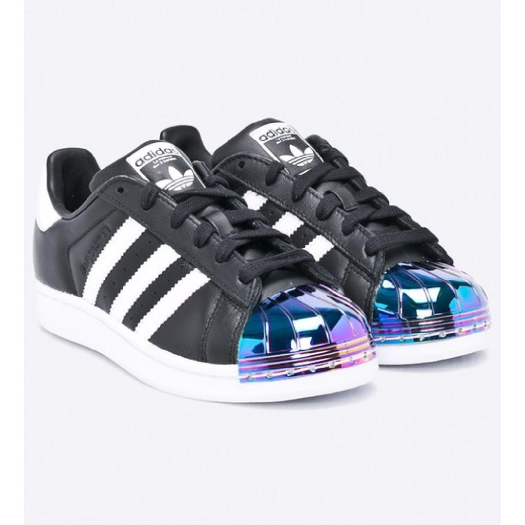 adidas superstar metal toe iridescent