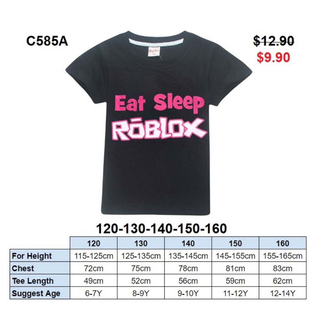 Roblox Tee C585a Babies Kids Boys Apparel 8 To 12 Years On - photo photo photo