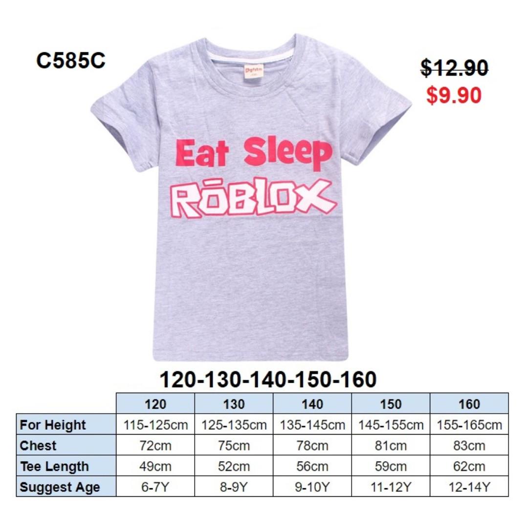 Roblox Tee C585c Babies Kids Boys Apparel 8 To 12 Years On Carousell