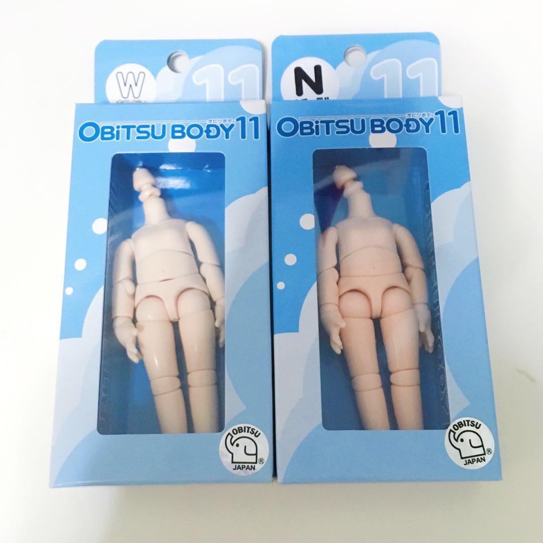 Cabeza Infantil Obitsu 11 Cm - Para Cuerpo Obitsu 11, Color Piel Natural, Versión Con O Sin Pelo Enraizado