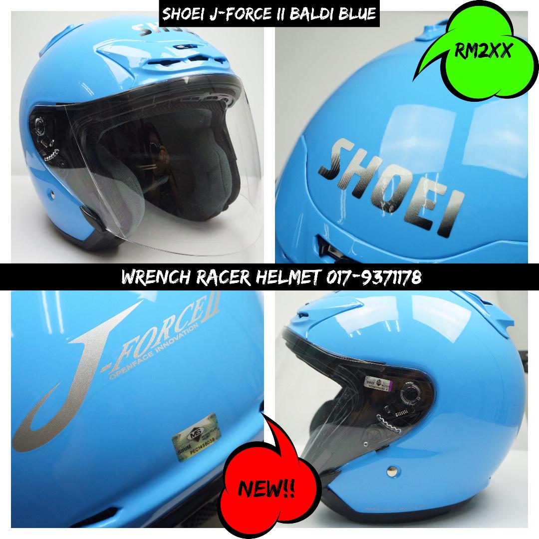 Shoei J Force Ii Baldi Blue Motorbikes On Carousell