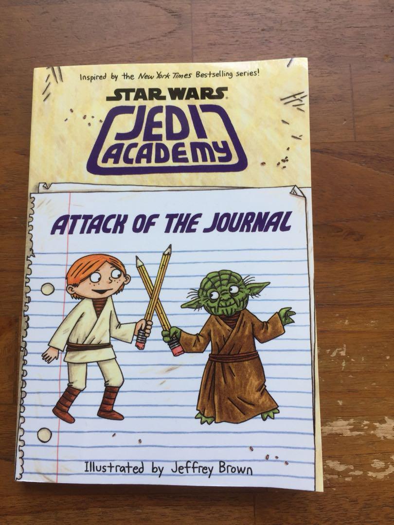 Star Wars Jedi Academy Attack Of The Journal By Jeffrey Brown