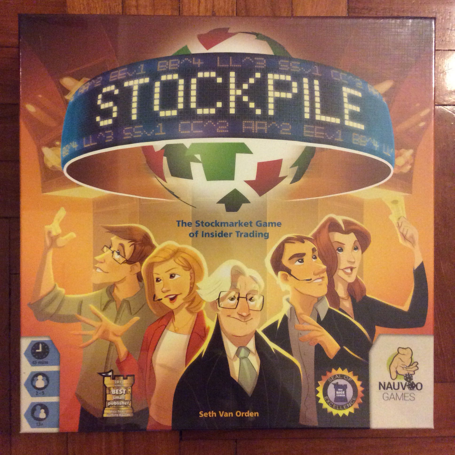 Stockpile board game + Continuing Corruption expansion , Hobbies & Toys