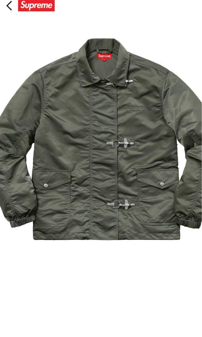 supreme nylon turnout jacket