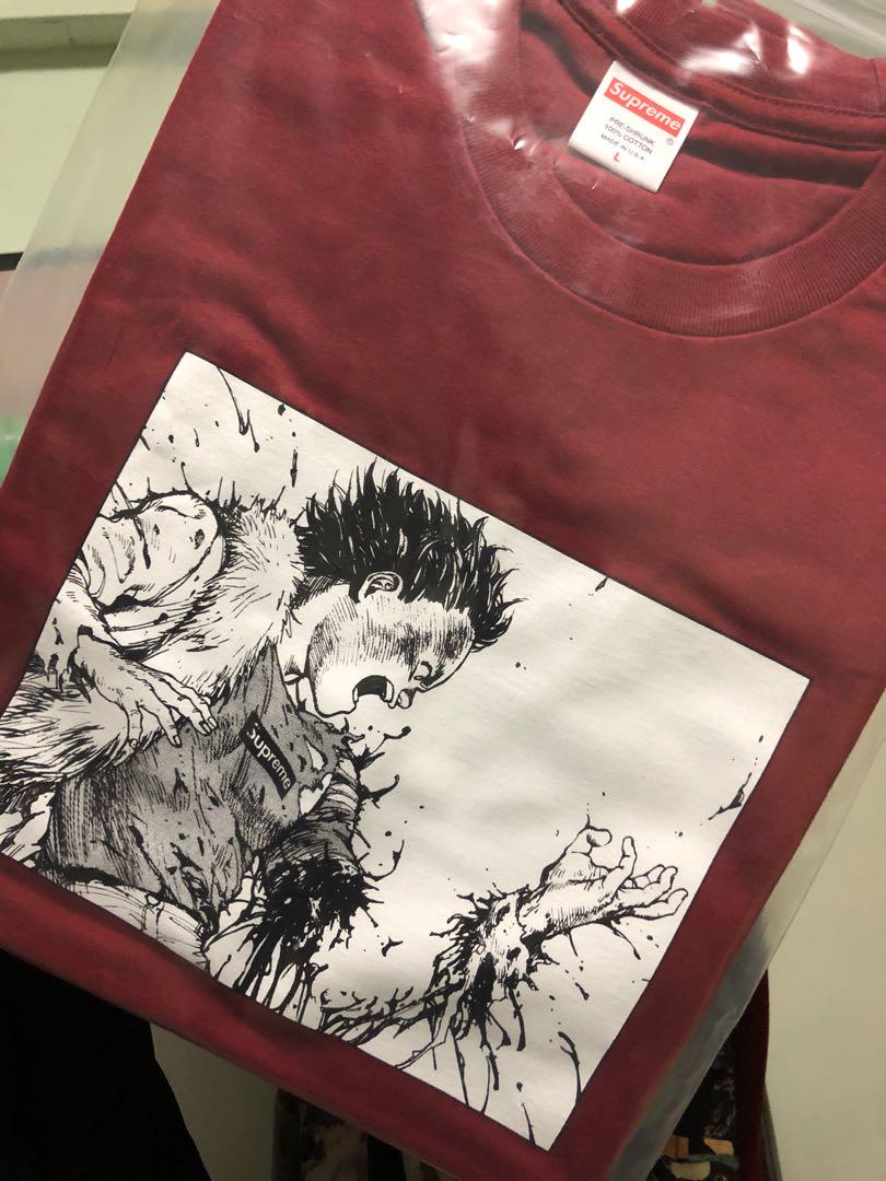supreme x akira arm tee