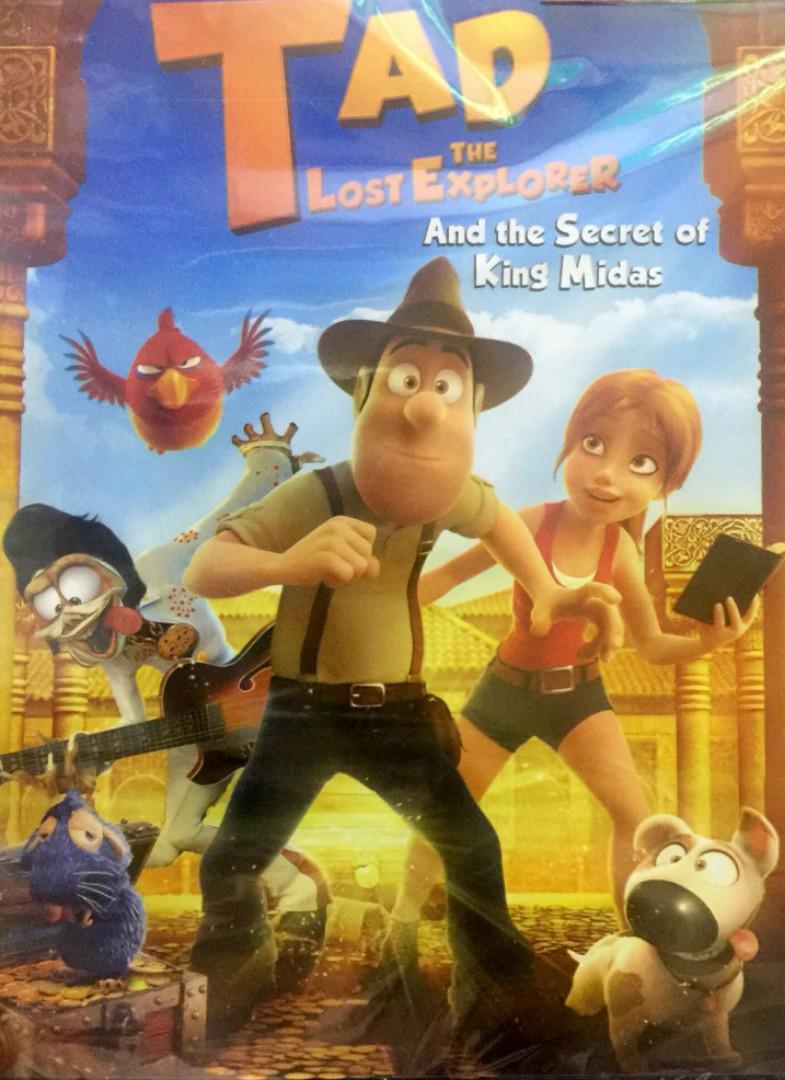 Tad The Lost Explorer And The Secret Of King Midas Dvd Music Media Cds Dvds Other Media On Carousell