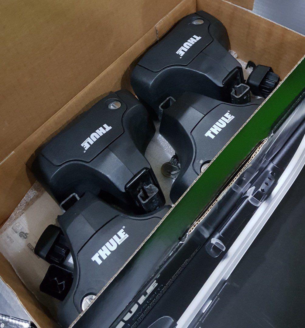 Thule foot pack shop 754 fitting kit