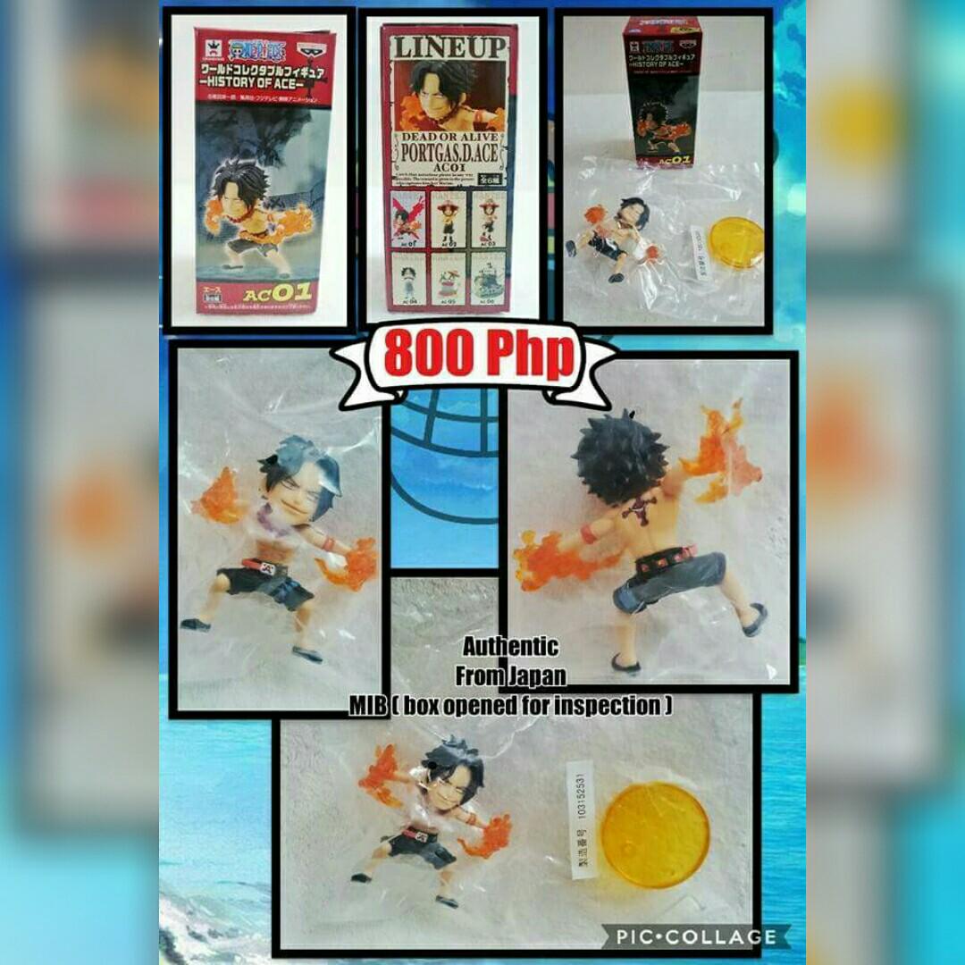 Wcf One Piece History Of Ace Hobbies Toys Toys Games On Carousell