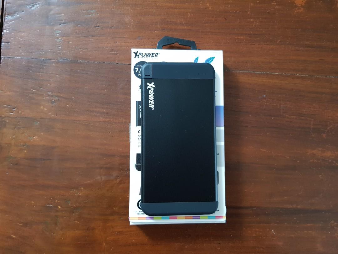 Xpower 7000 Mah Power Bank Mobile Phones Tablets Mobile Tablet Accessories Power Banks Chargers On Carousell