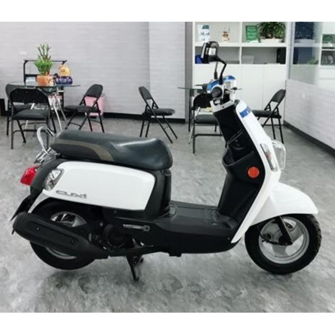 全台唯一可協助中古機車低利率貸款 Yamaha Cuxi 125 全台唯一中古機車有3天鑑賞期 Umx北武國際 機車 二手機車在旋轉拍賣