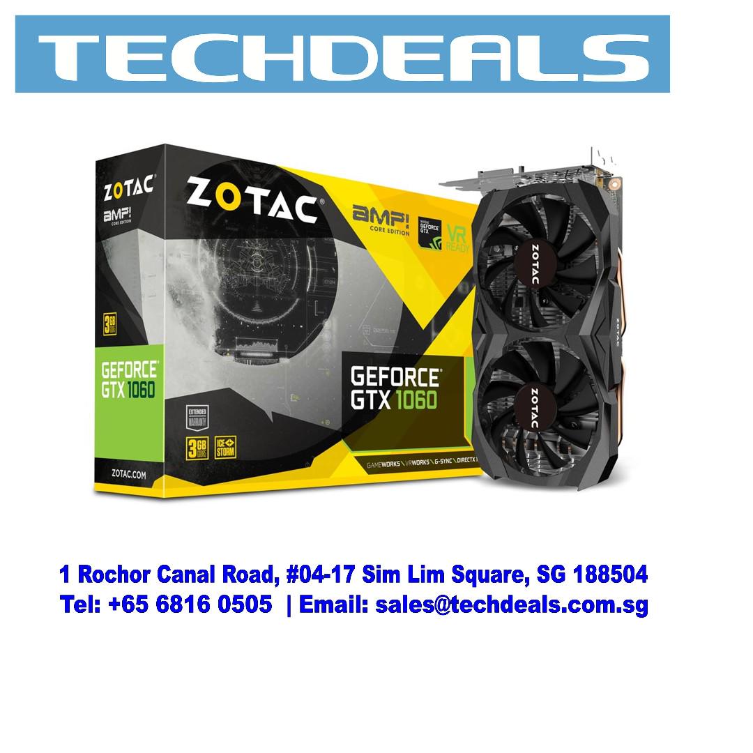 Zotac gtx 1060 3gb amp core edition 2025