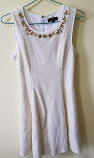 Gold Korean style dress
