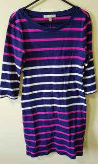 Banana Republic strip dress