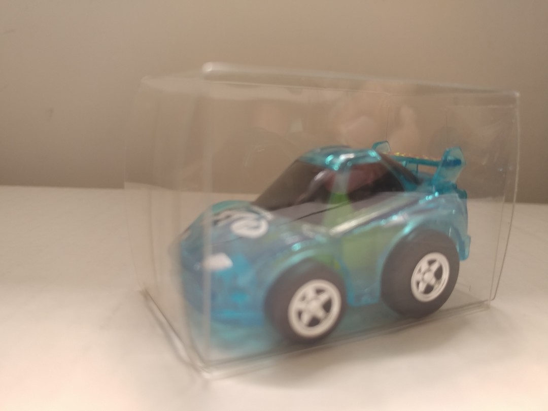 全新透明版三菱回力車blue Clear Mitsubishi Fto Choro Q 玩具 遊戲類 玩具 Carousell
