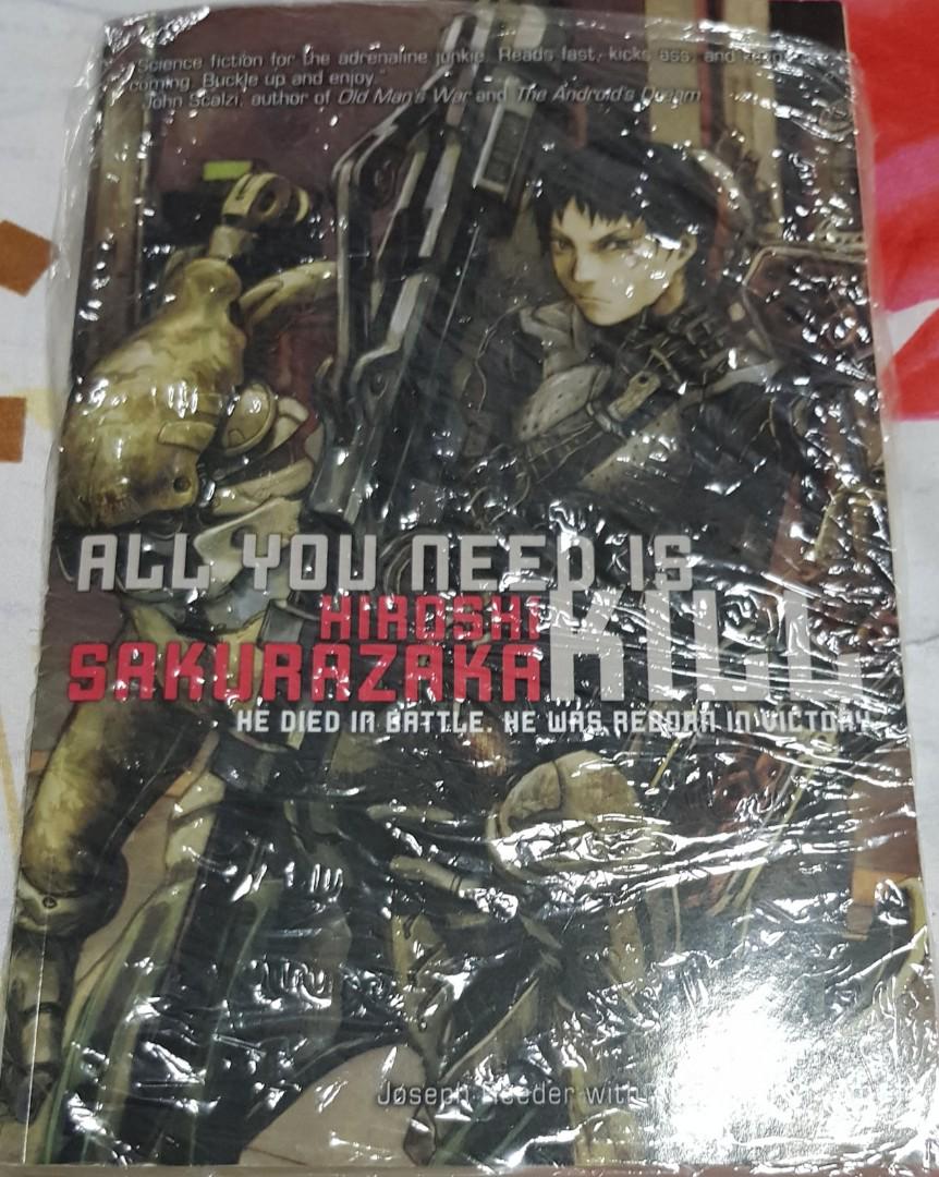 All You Need Is Kill Light Novel Books Stationery Comics Manga On Carousell