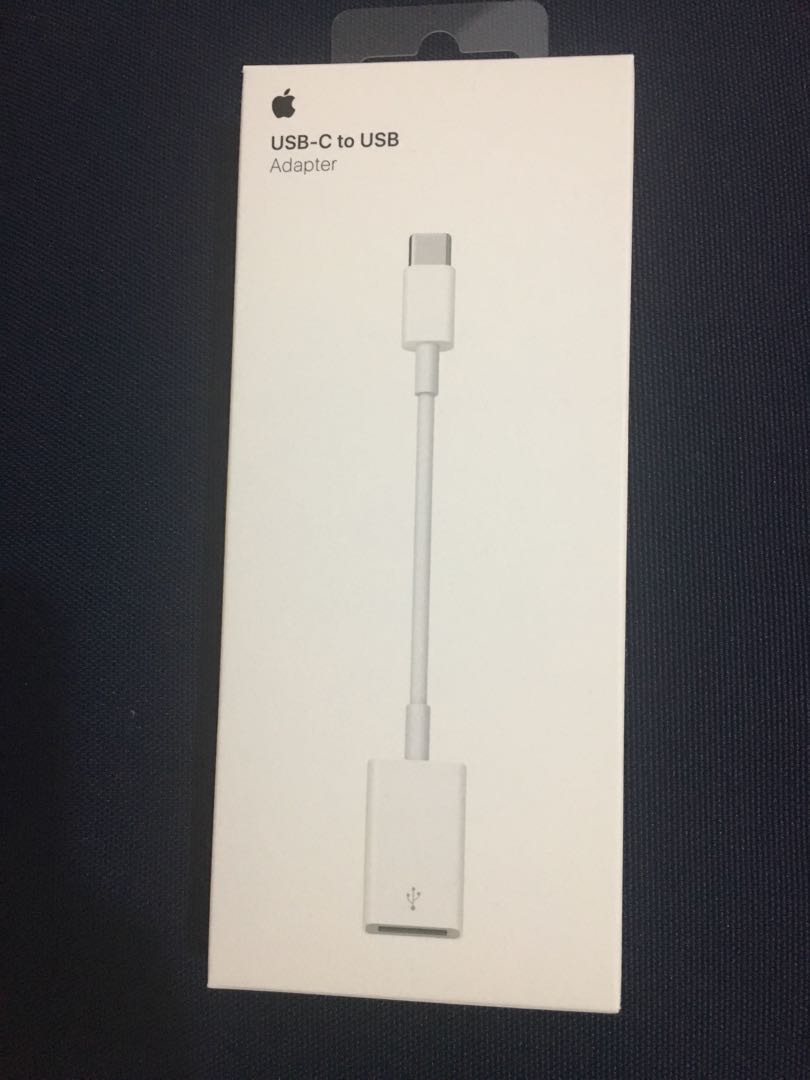 Apple USBC to USB Adapter, 電腦＆科技, 電腦周邊及配件, 硬碟及儲存器 Carousell