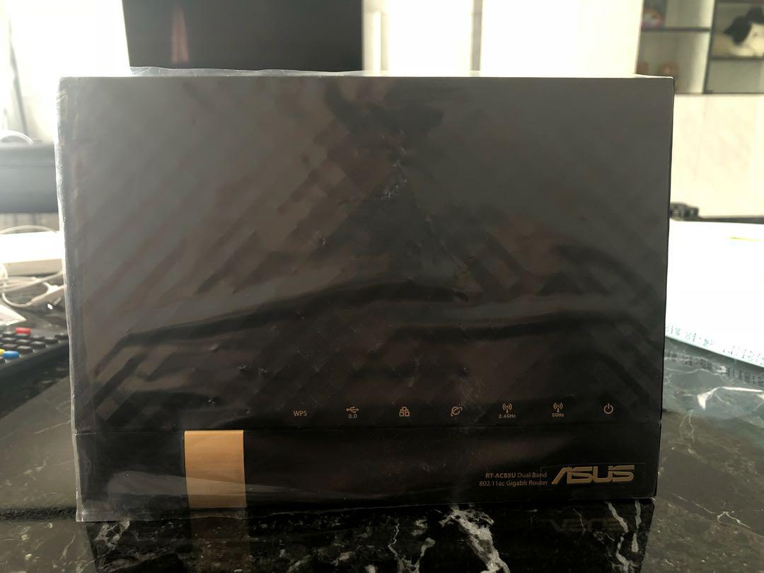 Asus Rt Ac85u Dual Band Wireless Gigabit Router Mobile Phones Gadgets Wearables Smart Watches On Carousell