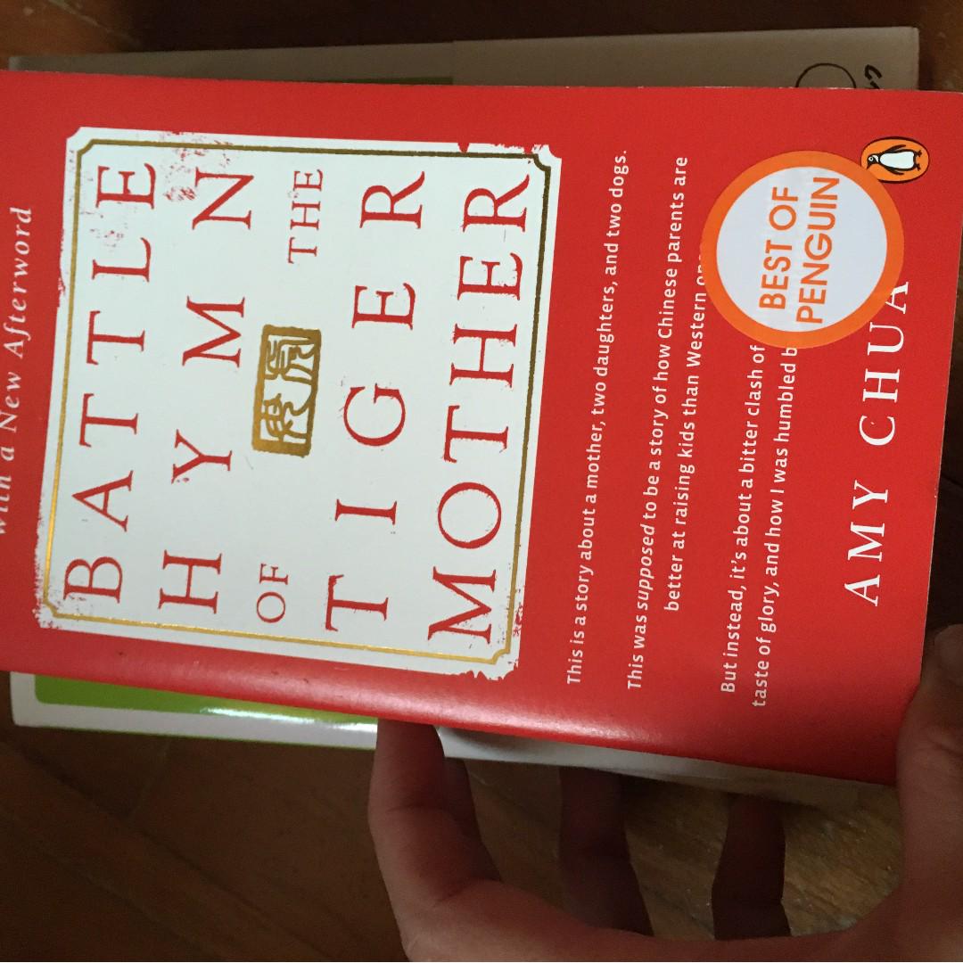 Battle Hymn Of The Tiger Mother By Amy Chua Books Stationery