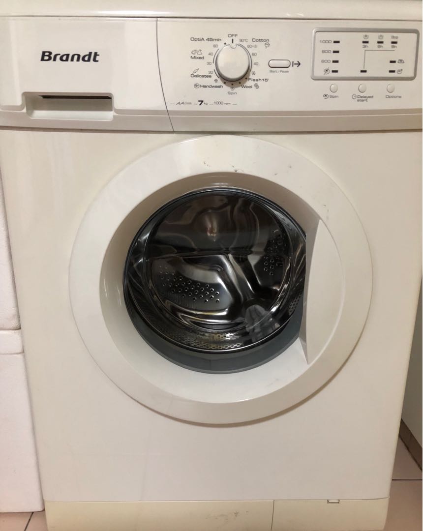 Brandt 7KG WFA1077A Washing Machine TV Home Appliances Washing