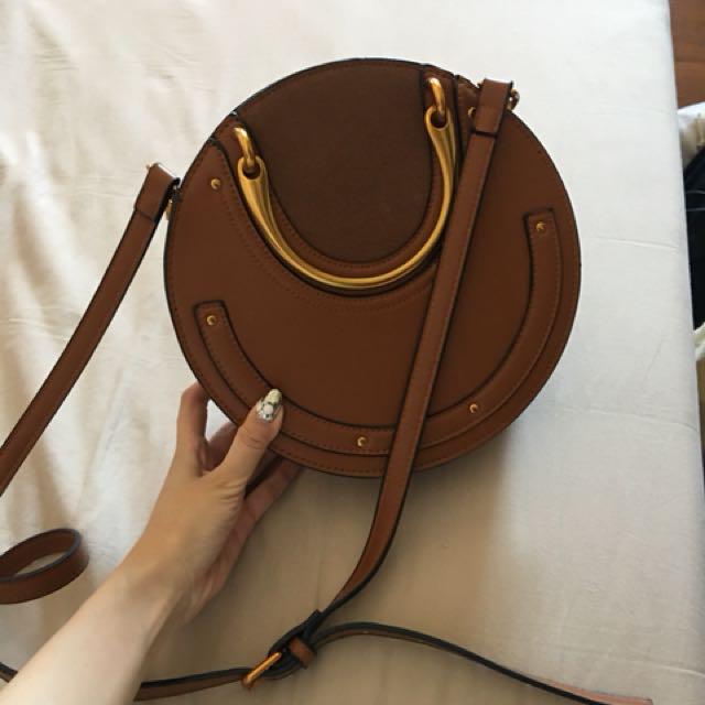 brown colour bag
