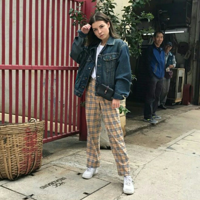 burberry pants outfit