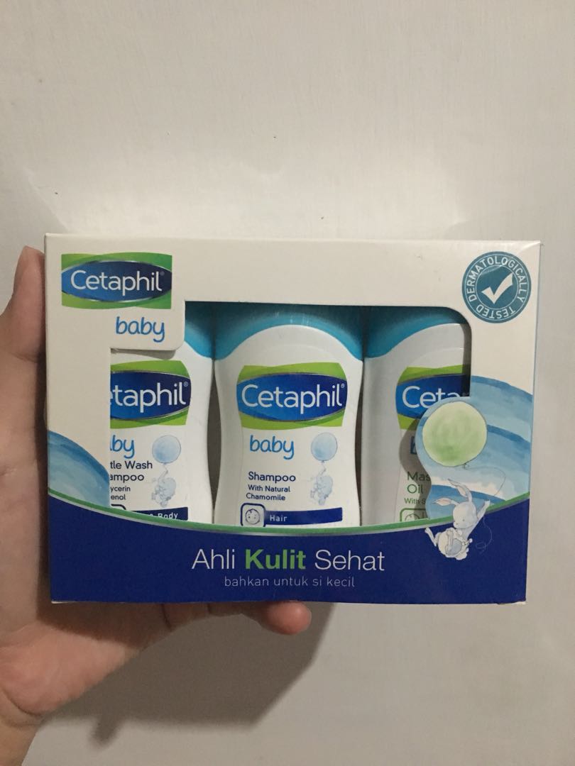 Cetaphil Baby Set Travel Kit Trial Kit Bayi Anak Perawatan Makanan Anak Di Carousell
