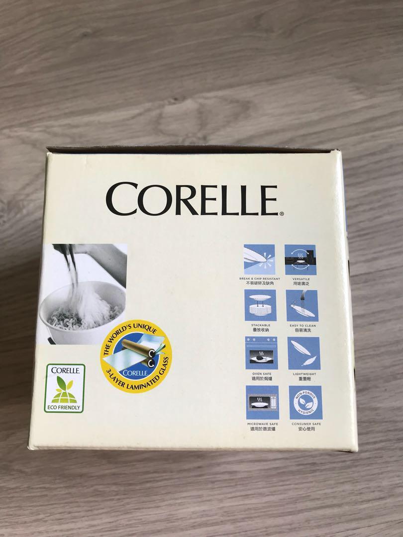 Corelle Box Corelle Organic Recipe Footed Rice Bowl set of 4, Furniture & Home ...
