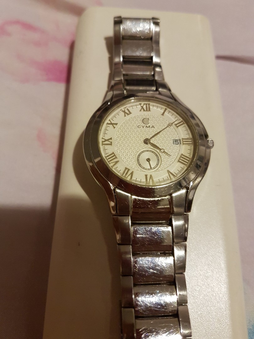 CYMA Sapphire Crystal watch