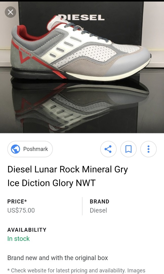 Diesel Glory Rock casual shoes Men s Fashion Footwear Dress