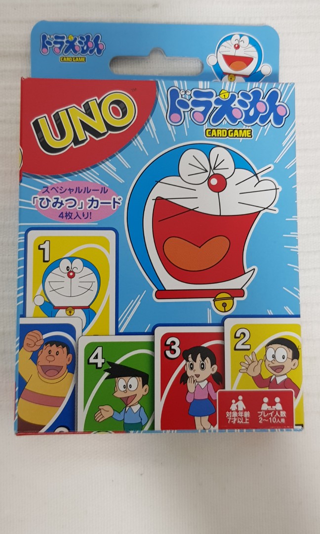 doraemon uno cards