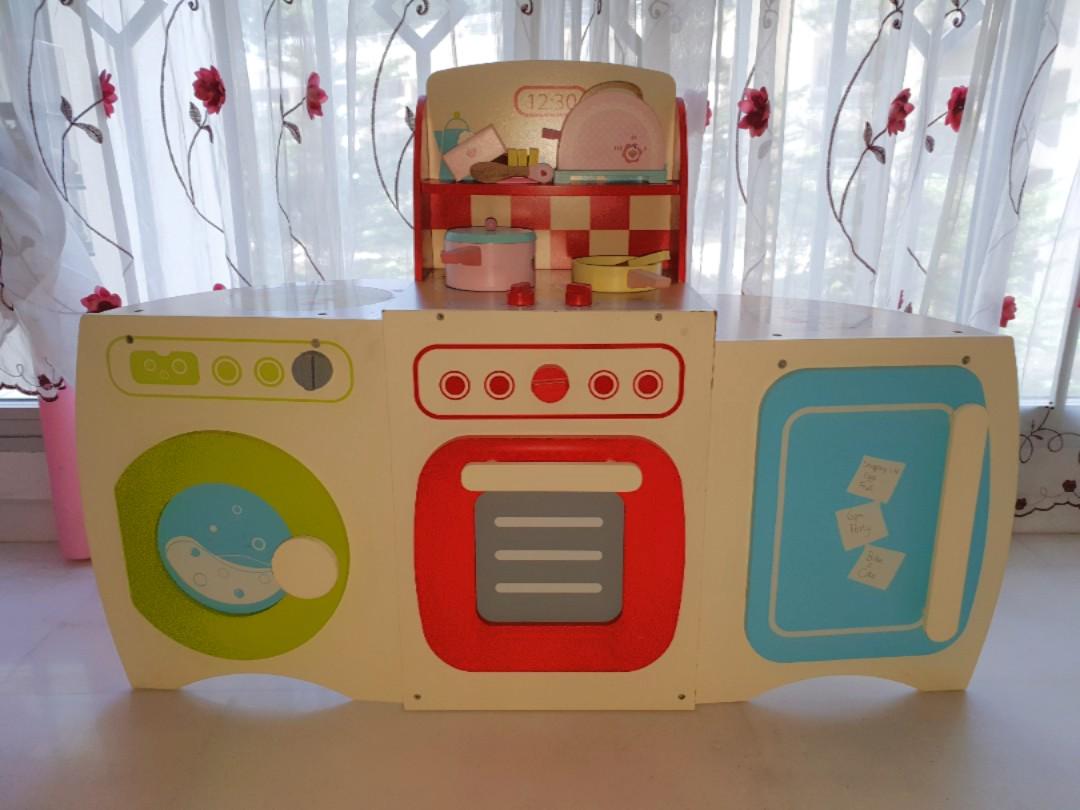 wooden toy kitchen studio
